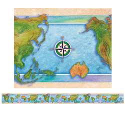 Border World Continents 12/Pk By Edupress