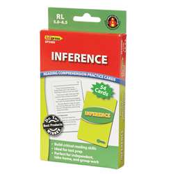 Inference Practice Cards Reading Levels 5.0-6.5 By Edupress