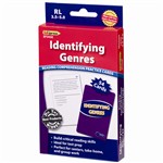 Identifying Genres Reading 3.5-5 Comprehension Cards Blue Level By Edupress