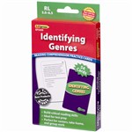 Identifying Genres Reading 5.0-6.5 Comprehension Cards Green Level By Edupress