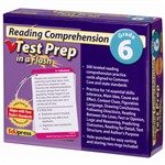 Reading Comprehension Gr 6 Test Prep In A Flash By Edupress