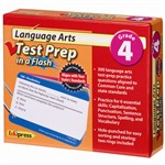 Language Arts Gr 4 Test Prep In A Flash By Edupress