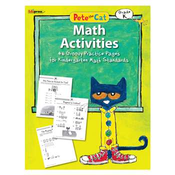 Pete The Cat Math Workbook Gr K, EP-3512