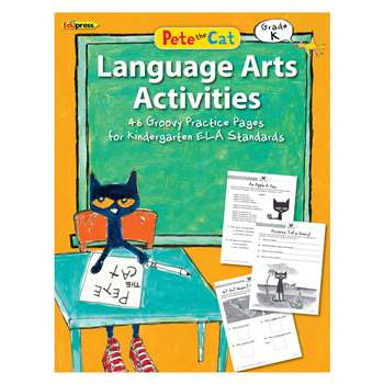 Pete The Cat Language Arts Workbook Gr K, EP-3513