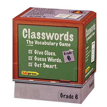 Classwords Vocabulary Gr 6 By Edupress