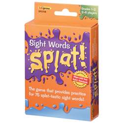 Sight Words Splat Gr 1-2 By Edupress