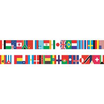 International Flags Spotlight Border, EP-595