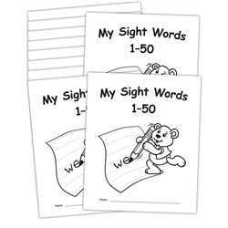 My Own Books Sight Words 1-50 10Pk, EP-60113