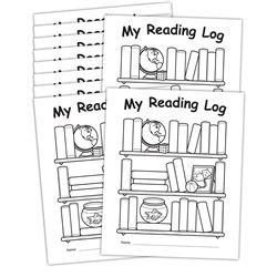 My Own Books My Reading Log 10-Pack, EP-62144