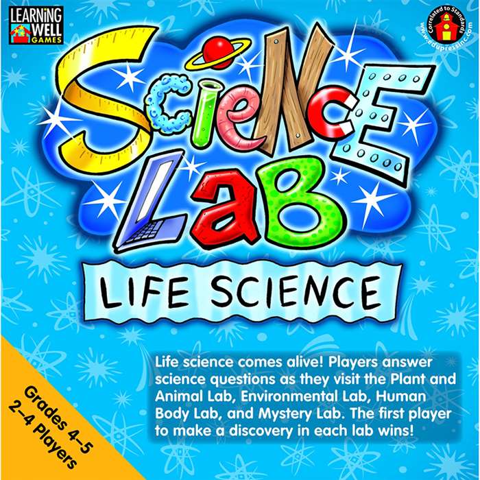 Science Lab Game: Life Science Gr 4-5 By Edupress