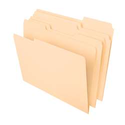 File Folders Letter 1/3 Cut Tab 100 Ct By Esselte