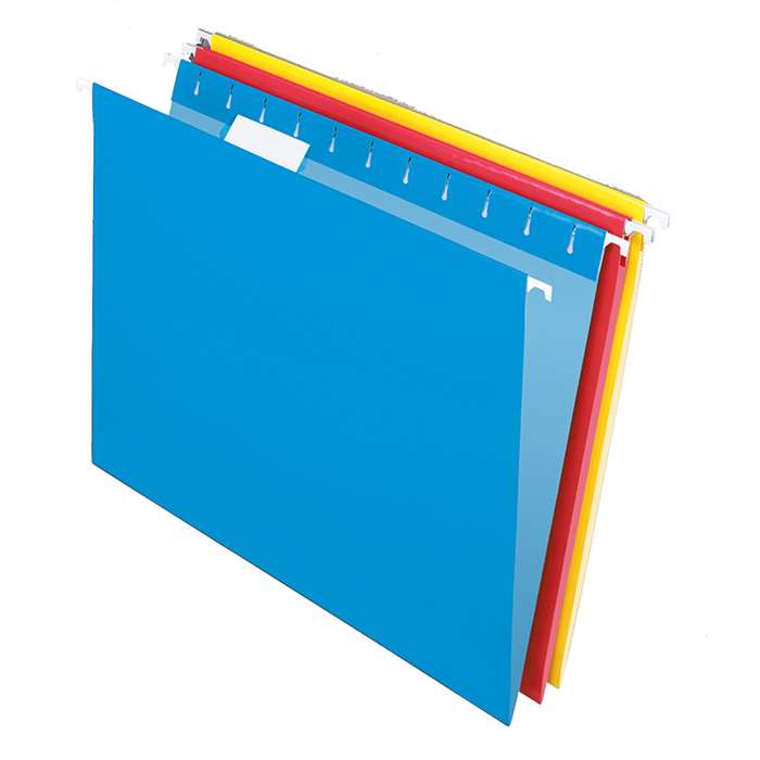 Pendaflex 25Ct Essentials Hanging File Folders Assorted 1/5 Tab By Esselte