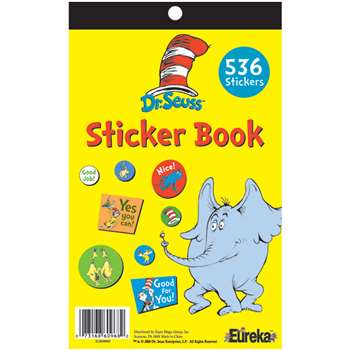 Dr Seuss Sticker Book By Eureka