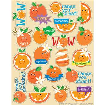 Orange Scented Stickers, EU-650918