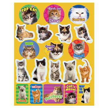 Motivational Cats Theme Stickers By Eureka