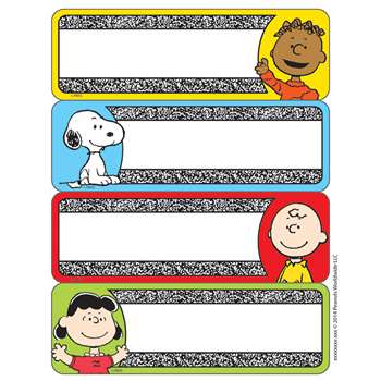 Peanuts Composition Label Stickers, EU-656143