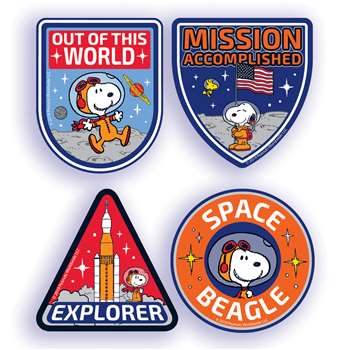 Peanuts Nasa Stickers Badges, EU-659584