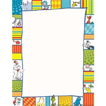 Shop Dr Seuss Shapes Computer Paper - Eu-812118 By Eureka