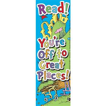 Seuss - Oh The Places You'Ll Go Bookmark By Eureka