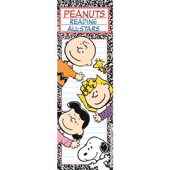 Peanuts Reading All Stars Bookmarks By Eureka