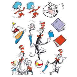 Cat In The Hat Characters 12 X 17 Window Clings By Eureka