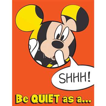 Mickey Quiet As A Mouse 17X22 Poster, EU-837003