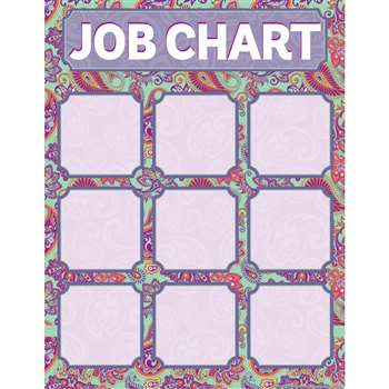 Positively Paisley Class Jobs Chart, EU-837494