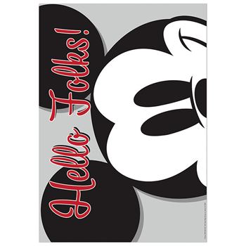 Mickey Mouse Hello Folks Poster, EU-837552