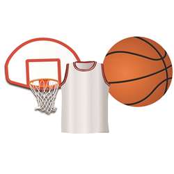 Basketball Assorted Cut Outs By Eureka