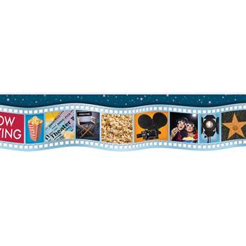 Movie Film Die Cut Deco Trim By Eureka