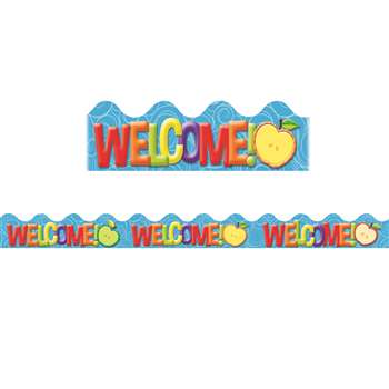 Color My World Welcome Deco Trim, EU-845120