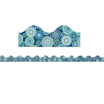 Blue Harmony Trim Mandala Scalloped, EU-845275