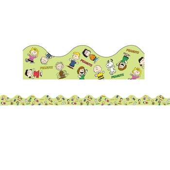 Peanuts Gang Scalloped Deco Trim By Eureka