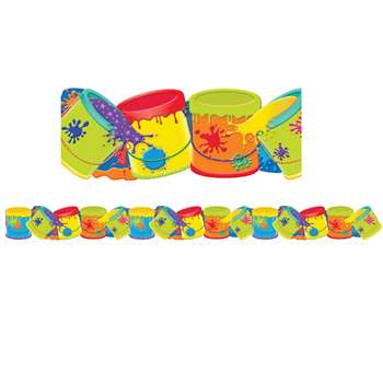 Color My World Paint Buckets Deco Trim, EU-845622