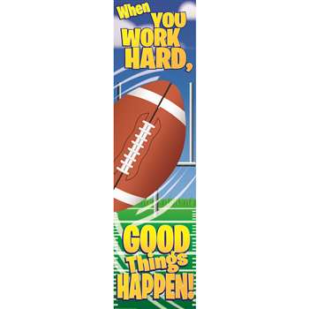 Football Motivational Banner 4Ft By Eureka