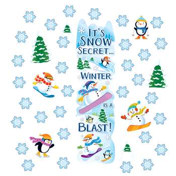 Winter Allinone Door Decor Kits, EU-849301