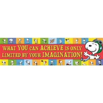 Peanuts Achieve Horizontal Banner, EU-849467