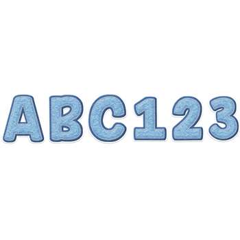 Blue Felt Deco Letters A Close-Knit Class, EU-850001