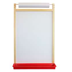 Magnetic Dry Erase Wall Easel With Paper Roll, FLP17401