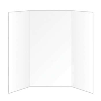 Foam Project Boards 10Pk White 18H X 24W By Flipside