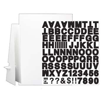 White Corrugated Sheet Sign Kit Single, FLP32301