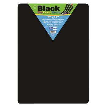 Black Dry Erase Boards 9 X 12 By Flipside