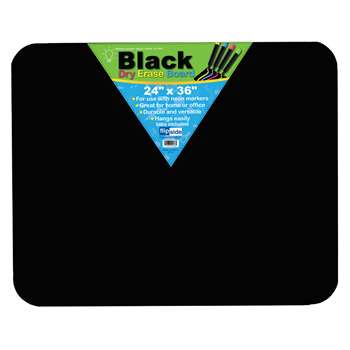 Shop Black Dry Erase Board 24 X 36 - Flp40088 By Flipside