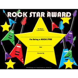 Rock Star Certificate, FLPRS001