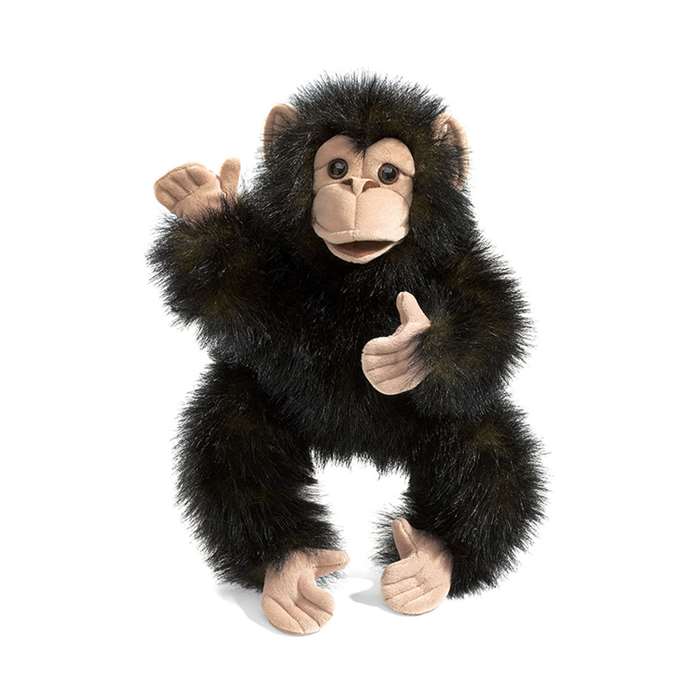 Baby Chimpanzee Baby Stage Puppet By Folkmanis