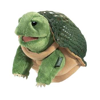 Shop Turtle Little Puppet By Folkmanis