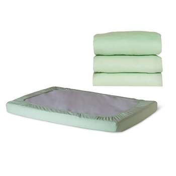 Safefit Mint Compact Elastic Fitted Sheet By Foundations