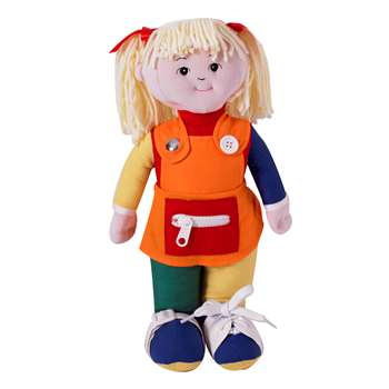 Learn To Dress Doll White Girl By Childrens Factory
