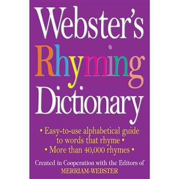 Websters Rhyming Dictionary By Federal Street Press