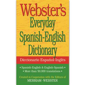 Websters Everyday Spanish English Dictionary By Federal Street Press